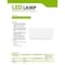 Feit Electric Feit EDGELIT 1 in. H X 24 in. W X 48 in. L Frost White LED Flat Panel Light Fixture FP2X4/6WY/WH - alternate 4